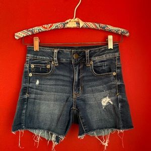 American Eagle Super Stretch Denim Shorts